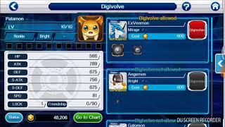 Digimon Links - How to Digivolve your Digimon