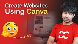 How to Create Websites using Canva