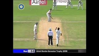 India vs Australia 1st Test 2008 | BGT 2008 - Highlights