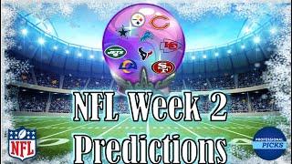 NFL Week 2 Predictions | Week 2 NFL Picks and Bets 2024