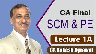 CA Final SCM PE | Final Costing Lecture 1A | CA Rakesh Agrawal | A S Foundation Pune.