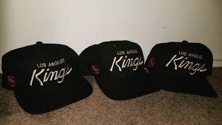 Los Angeles Kings vintage snapback collection