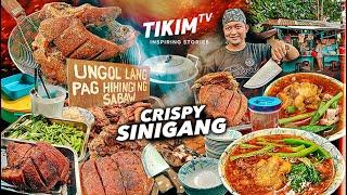 CRISPY Pork SINIGANG | BAGNET Tuwalya KARE-KARE | Cavite Street Food | Bahay kubo Story | TIKIM TV