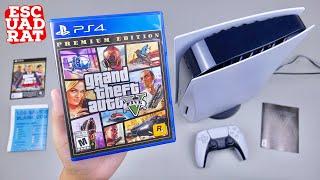 GTA 5 Premium Edition PS5 Indonesia, Unbox & Gameplay Grand Theft Auto V Playstation 5 English