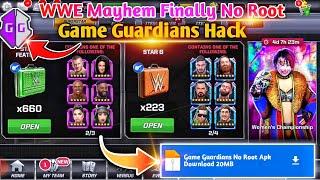 WWE Mayhem Hack in Game Guardians | WWE Mayhem Unlimited 6 Star Lootcase Hack Game Guardians No Root