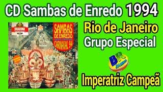 CD Samba Enredo 1994 Rio de Janeiro Grupo Especial