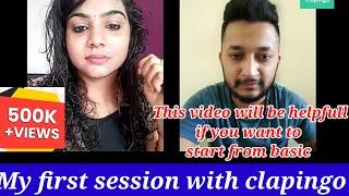 English conversation on clapingo with tutor Himanshu Bisht| Discuss simple present tense.