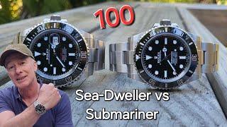 Sea-Dweller vs Submariner + Everyone's got a SUB! Really?