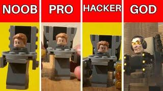 I MADE EVERY G-Man Toilet In LEGO (FULL TUTORIAL) From Skibidi Toilet