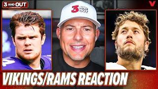 The Rams are BACK! Matt Stafford & LA Rams defeat Sam Darnold & the Minnesota Vikings | 3 & Out