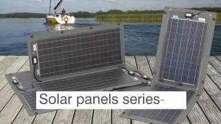 Foldable Plug & Play solar panels with charger, SunWare series RX