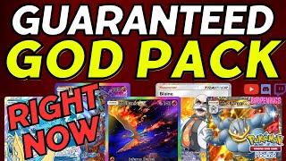 Get Guaranteed God Pack (or 2 Stars) in Wonder Pick #pokemontcgpocket