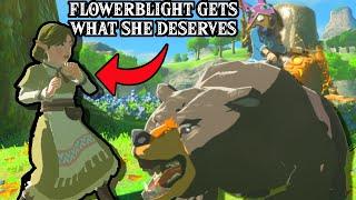 Bringing Flowerblight a BEAR and DESTROYING her flowers - Breath of the Wild