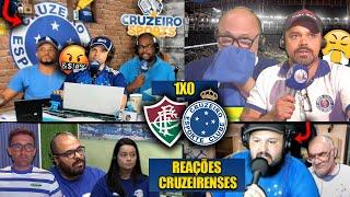 REAÇÕES dos CRUZEIRENSES FURIOSOS com a DERROTA - FLUMINENSE 1X0 CRUZEIRO [REACT BRASILEIRÃO 2024]