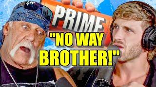 Hulk Hogan REJECTS Logan Paul's PRIME Drink!