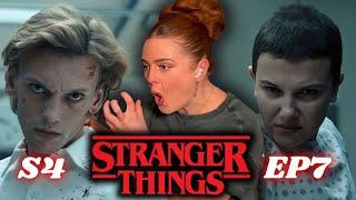 Stranger Things 4x7 FIRST TIME REACTION! *MASSACRE AT HAWKINS LAB*