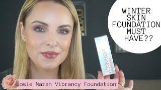 JOSIE MARAN VIBRANCY FOUNDATION REVIEW & WEAR TEST 