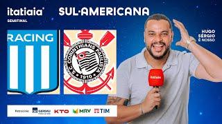 RACING X CORINTHIANS AO VIVO NA ITATIAIA | REACT DA COPA SUL-AMERICANA 2024 - 31/10/2024