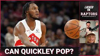 What are the best & worst-case scenarios for Toronto Raptors guard Immanuel Quickley this season?