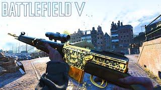 76 Kills With MAS44 on Rotterdam! - Battlefield 5 no commentary gameplay