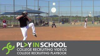 Kyle Ivy   Pitching - West Texas Elite - Filmed June 2020 - www.PlayInSchool.com