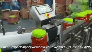 Automatic Pickle Oil Filling Linear Capping and Square Bottle Labeling Machine | Labeling Machine