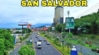 RECORRIDO POR CALLES PRINCIPALES DE SAN SALVADOR. #elsalvador