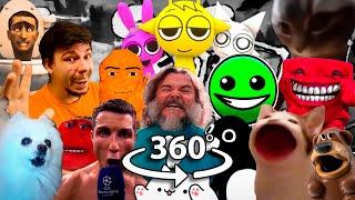 Sprunki Scary Memes | 360° VR