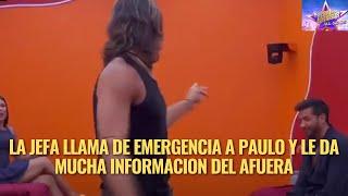 THE BOSS CALLS PAULO IN EMERGENCY AND GIVES HIM A LOT OF INFORMATION FROM OUTSIDE AT LCDLF ALL STARS