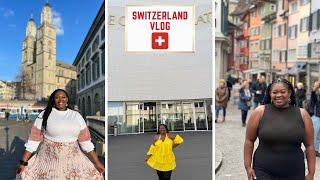 ZURICH AND BASEL - Switzerland Vlog II ADEOLASPEAKS