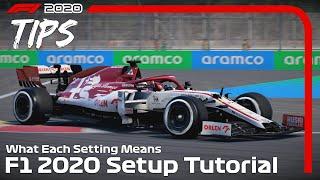 F1 2020 Setup Tutorial - What Each Setting Means + My Recommendations