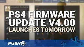 PS4 Firmware Update 4.00 Launches Tomorrow: Folders, HDR, PS4 Pro Prep | PlayStation 4 | News