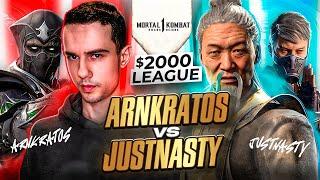 The TITANS of  Mortal Kombat 1: Arnkratos vs. JustNasty [$2000 League]