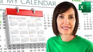 Say Goodbye to Manual Calendars with This Excel Trick (File Included)