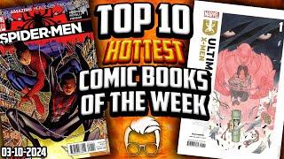 Are Modern Comics BACK?!  Top 10 Trending Hot Comic Books of the Week 