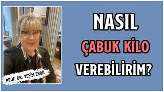 Nasıl Çabuk Kilo Verebilirim? | Sağlıklı ve Dengeli Beslenerek Zayıflama