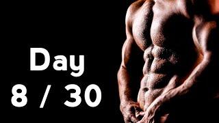 30 Days Six Pack Abs Workout Program Day: 8/30