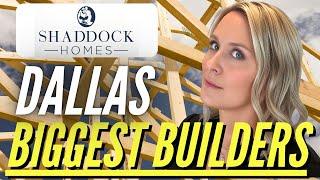 BIGGEST Home Builders in Dallas | Shaddock Homes Explained!