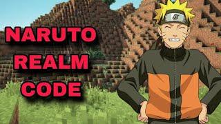 BEST NARUTO REALM CODE FOR MINECRAFT BEDROCK EDITION!