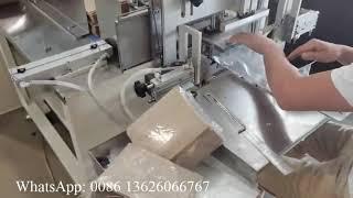 Semi automatic serviette paper napkin packing machine price