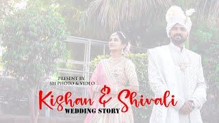 KISHAN & SHIVALI Cinematic Wedding Highlight | SH PHOTO & VIDEO | 2024 | JUNAGADH