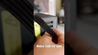 How to install fully modular PSU - FSP Hydro M #twovideo #tutorial #modularpsu #fsp