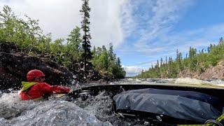 Canoe Capsizes: Three Swims.  1 In Big Water,  2 A Silly Swim, 3 The One That Nearly Killed Me.