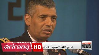 USFK Commander says THAAD will pose no health risks to public