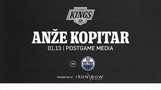 Captain Anže Kopitar | 01.13 LA Kings fall to the Edmonton Oilers