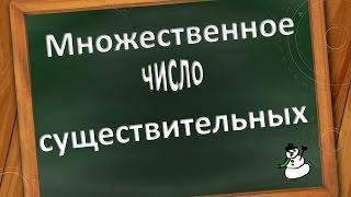 Множественное число существительных в английском языке