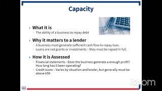 The 5c's of SBA Loan Eligibility