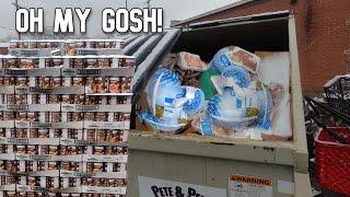 Dumpster Diving - The Mountain of Manwich, Turkeys, Case of Cat Food and the Critter Cam!