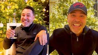 De La Hoya RELEASES New "12 Days of CLAPBACK" song; CLOWNS Canelo, Haney, Eddie & More!