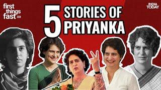 Priyanka Gandhi: Barsati Mendak To Wayanad Candidate | First Things Fast